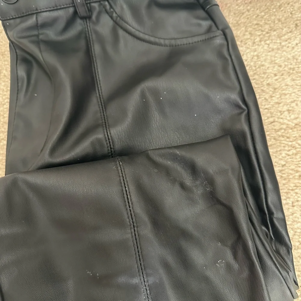 Zara leather pants - Picture 2 of 2